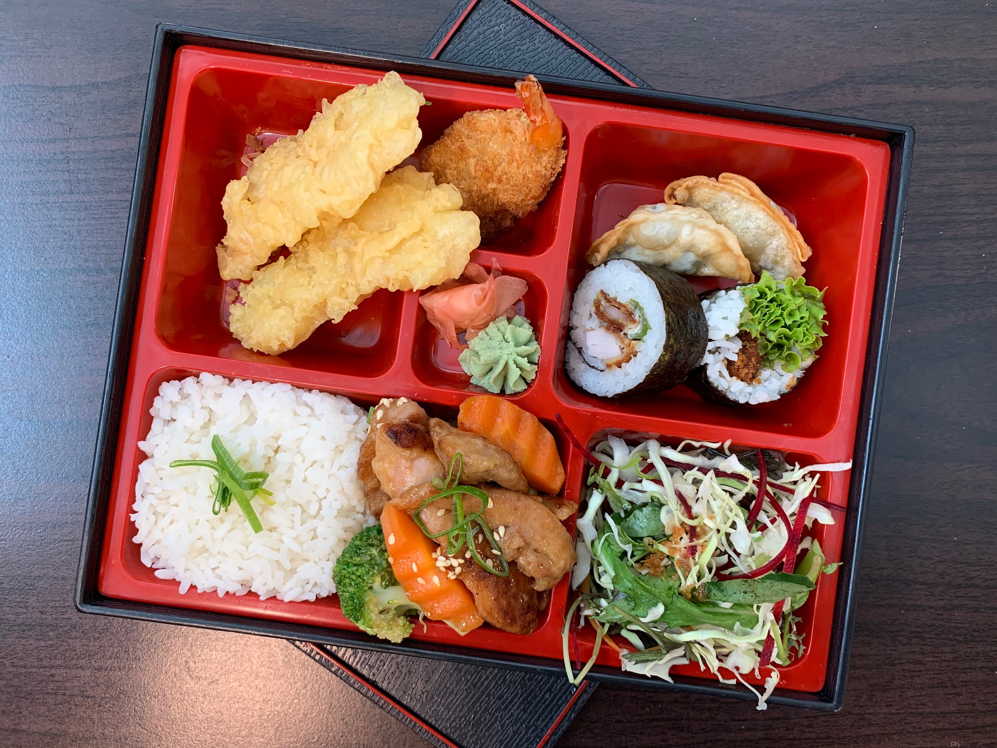 Arranged Food and Objects