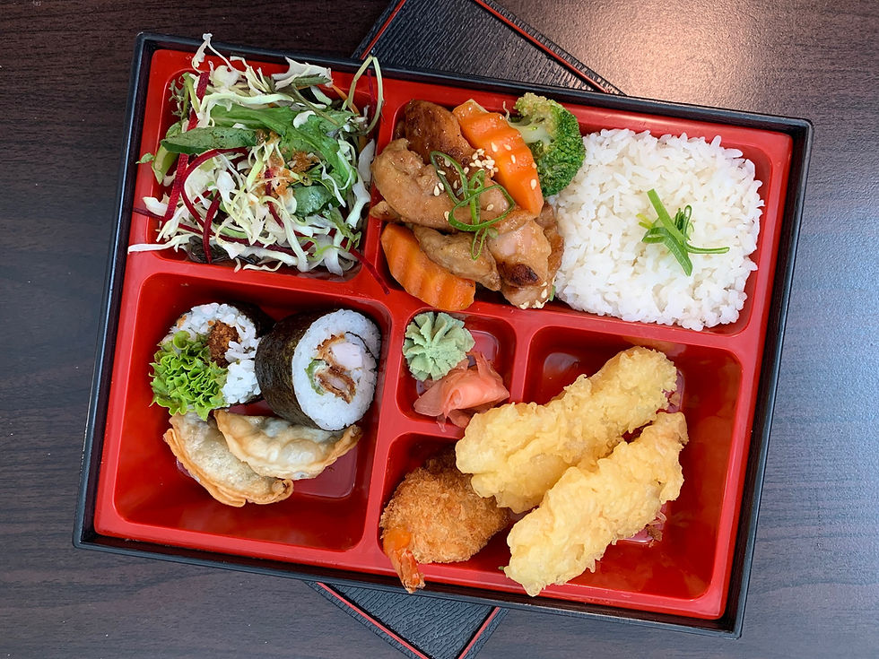 Arranged Food and Objects