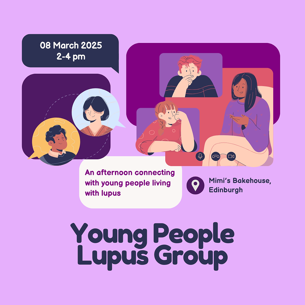 Young People Lupus Group (Edinburgh, 2025)