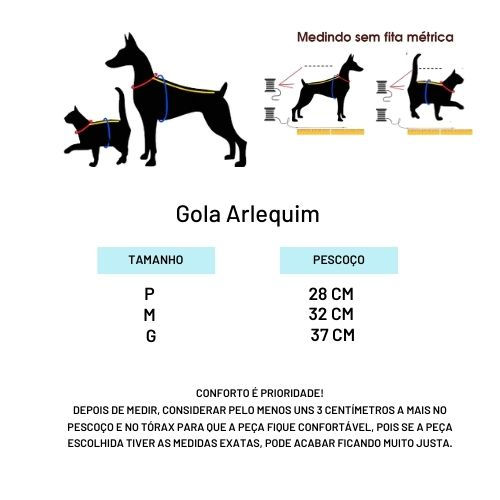 Miniatura: Gola Arlequim
