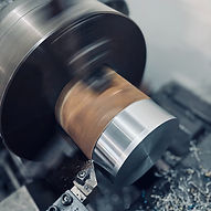 Machining steel on a lathe