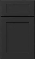 Black Shaker Cabinet