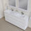Thumbnail: Paterno 72 inch Modern Freestanding Bathroom Vanity in White