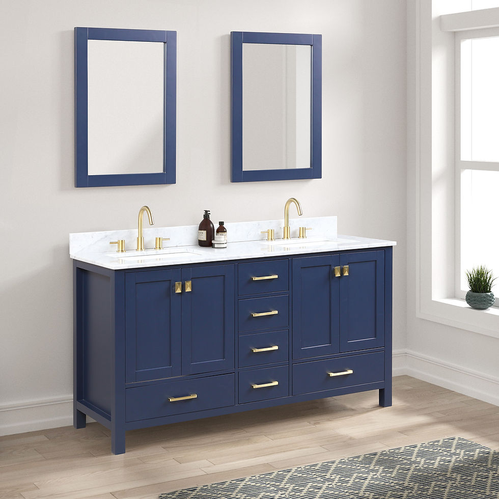 Thumbnail: Geneva 60″ Bathroom Vanity – Stylish &amp;amp;amp;amp; Functional Design