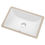Thumbnail: Undercounter Basin – White 20″ X 15″ Rectangular – C09 2015W