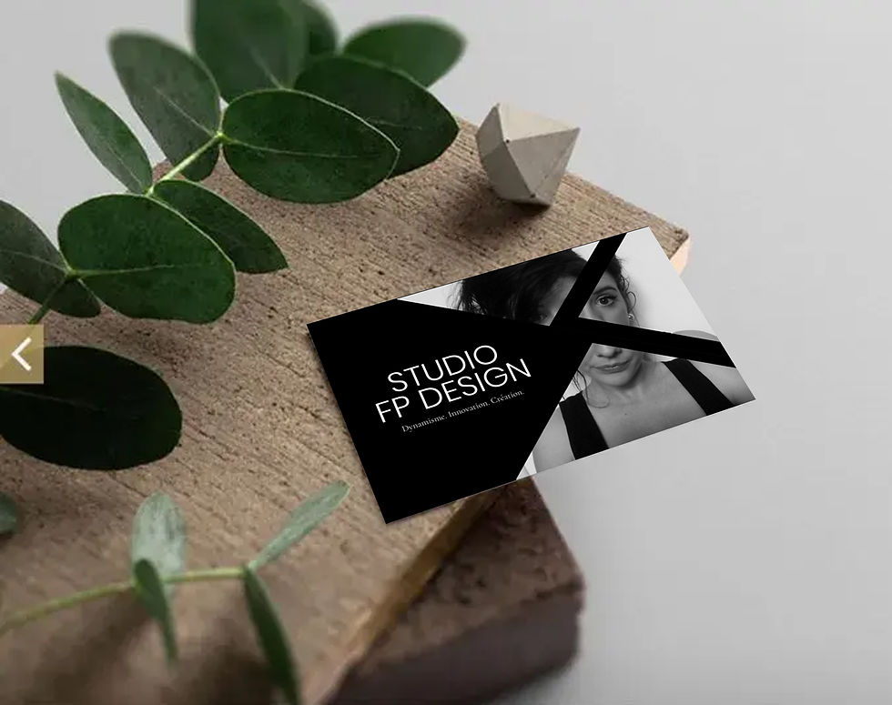 Carte de visite • Studio FP Design