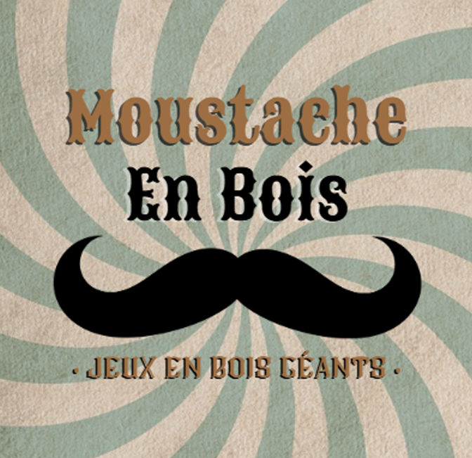 Logo • Moustache en Bois