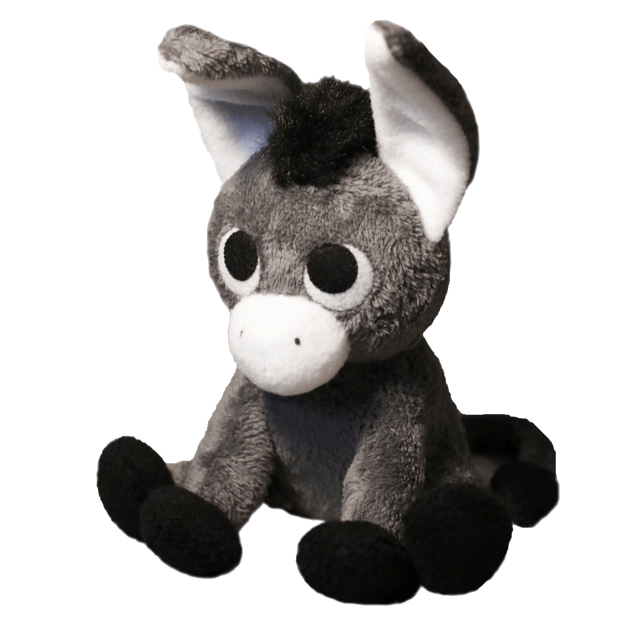 peluche personnalisée fait main âne