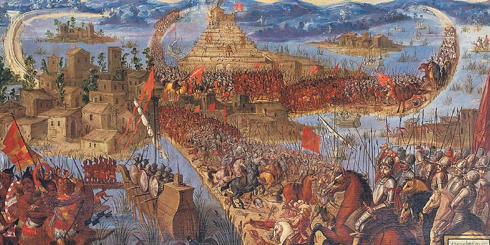 El inicio del fin de Tenochtitlán