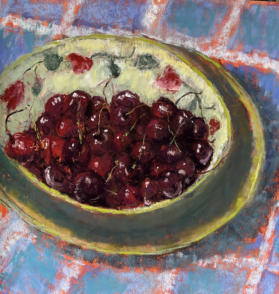 First Cherries of the Season