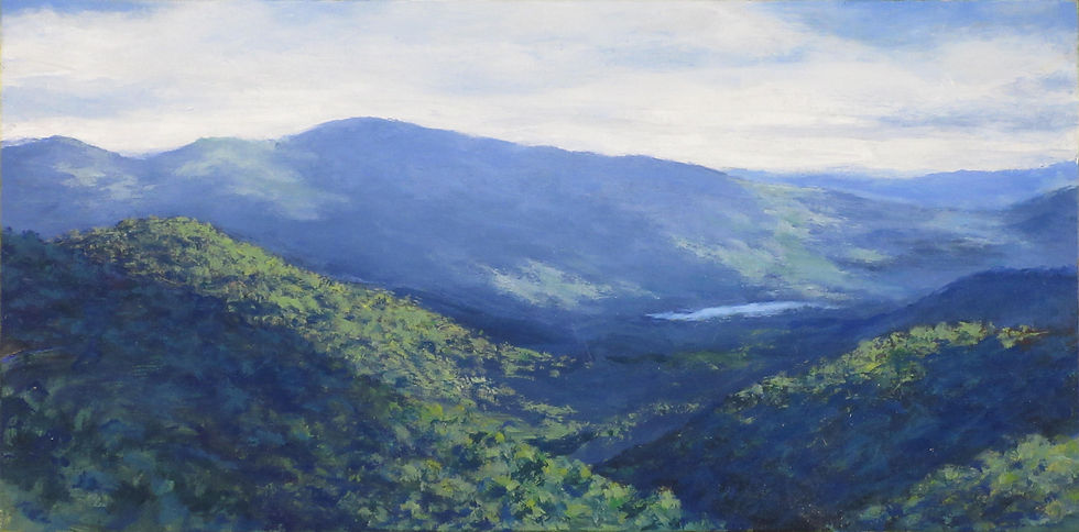 Pasco, M, Burnette Reservoir, Acrylic, 15 x 30 in, $960