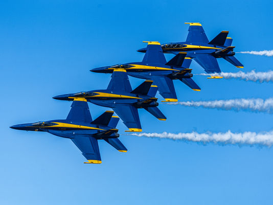 Historic Turnout for Blue Angels