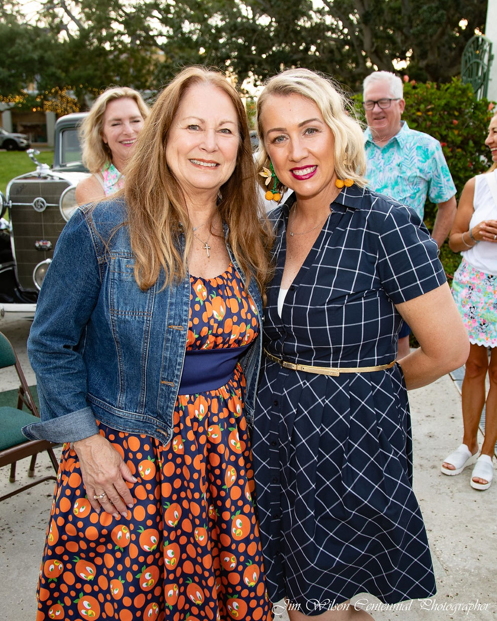 Brenda Burnette, Executive Director of Vero Heritage, and Leslie McKenzie, President of Vero Heritage Board of Directors