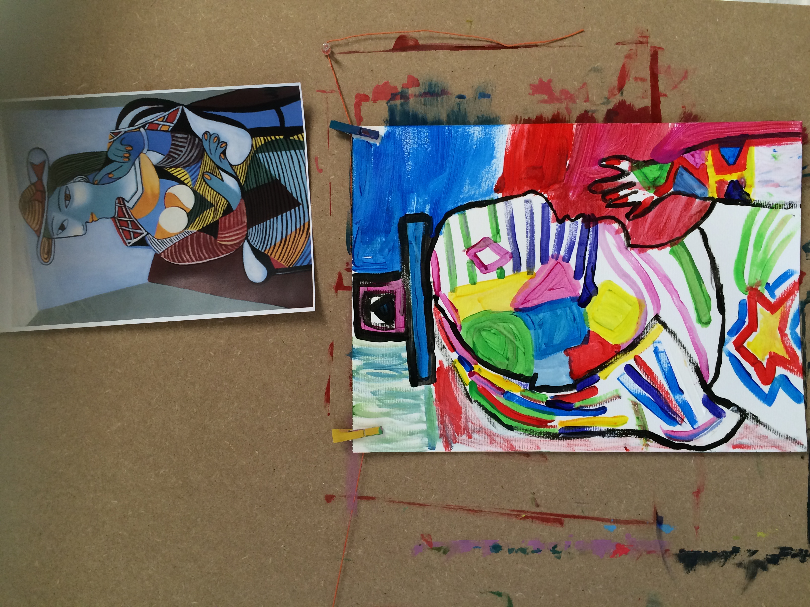 Les portraits comme Picasso