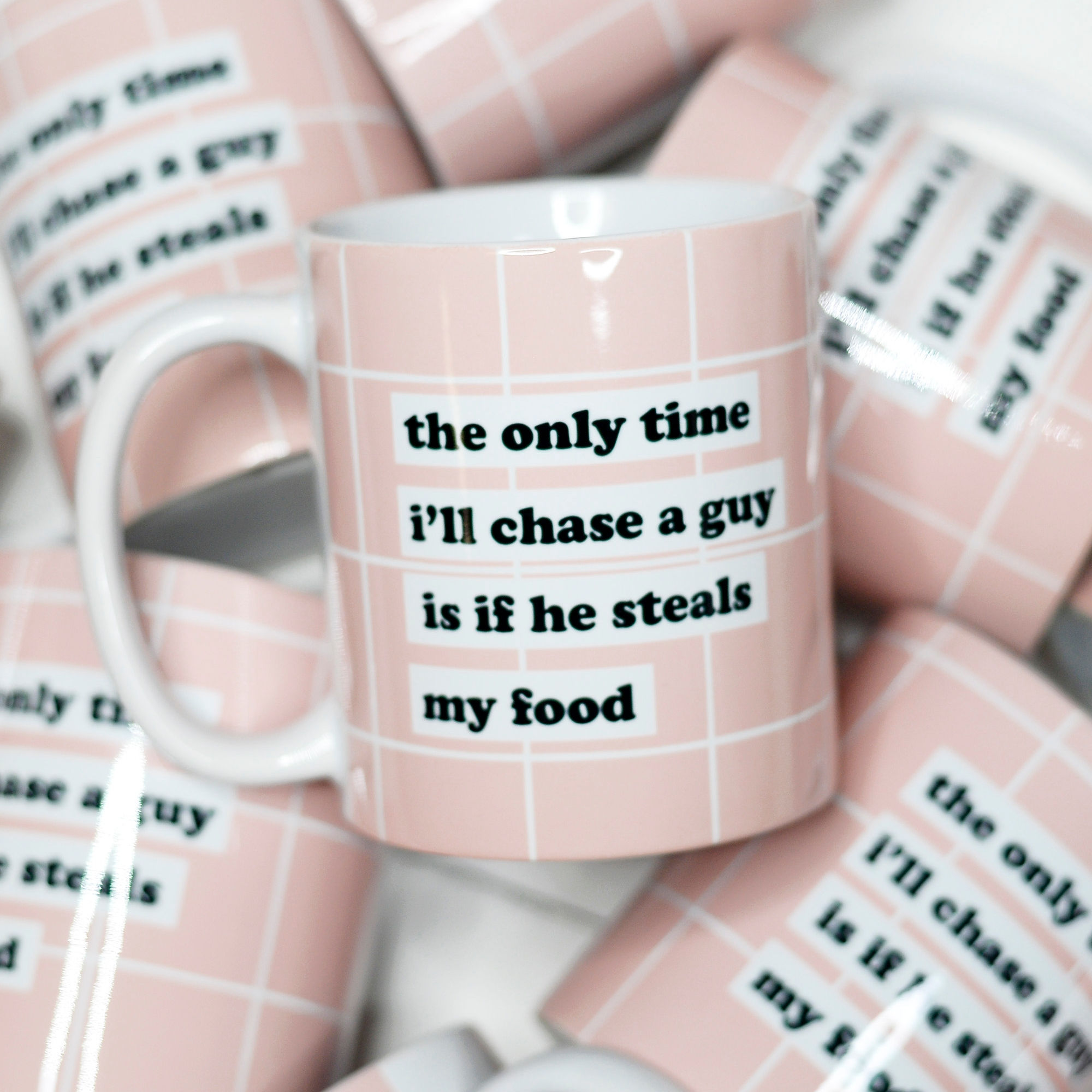 "Chase a guy" Mug