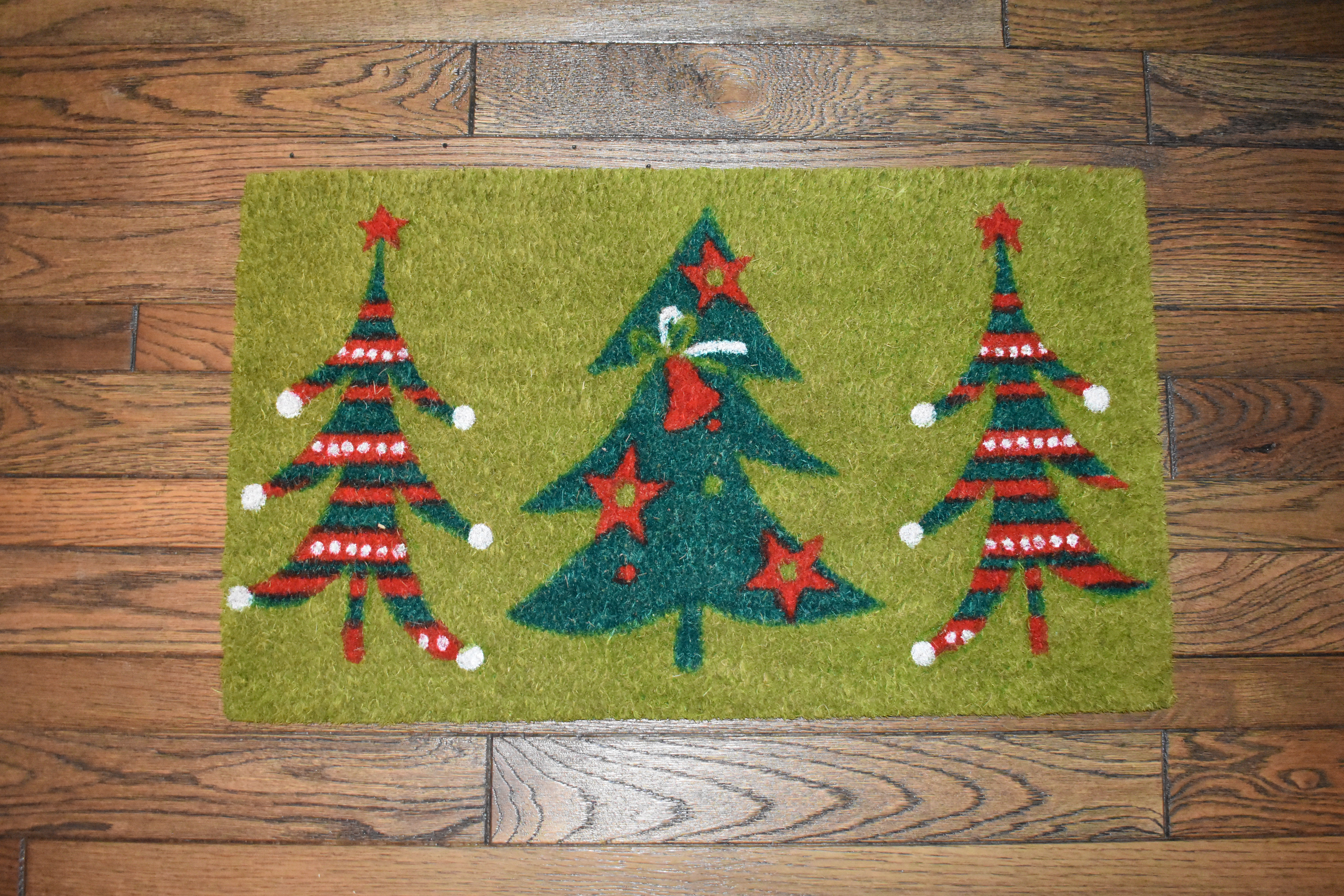 Christmas Trees Doormat