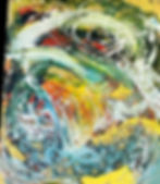 Thumbnail: Acrylic Painting Art　「土ノ花」