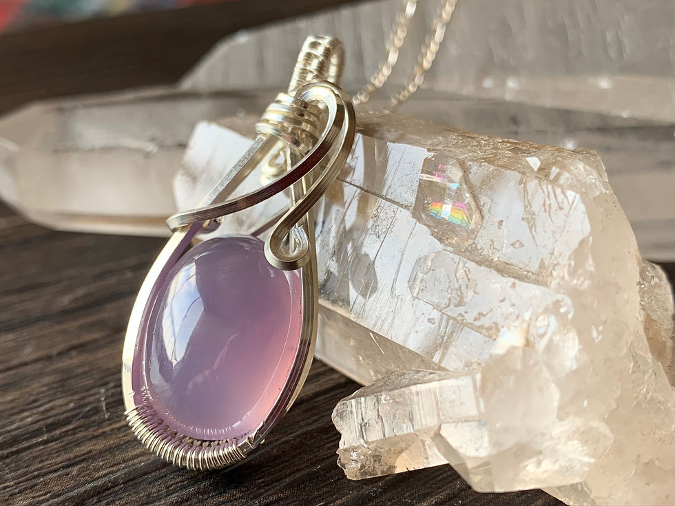 サムネイル： Purple Chalcedony