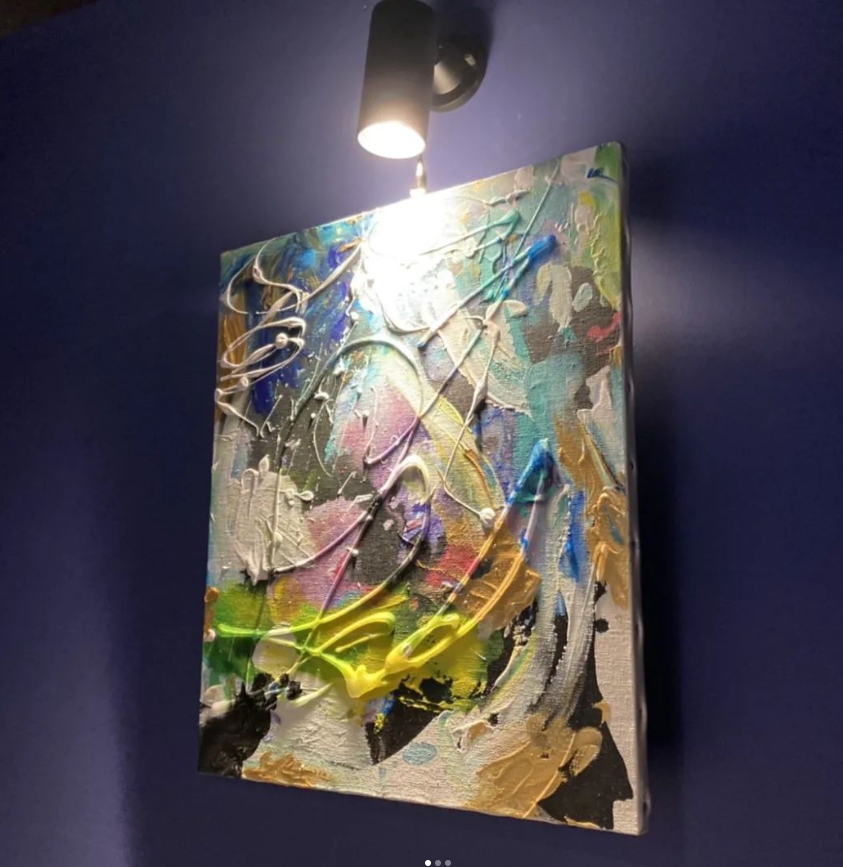 Thumbnail: Acrylic Painting Art 「新」