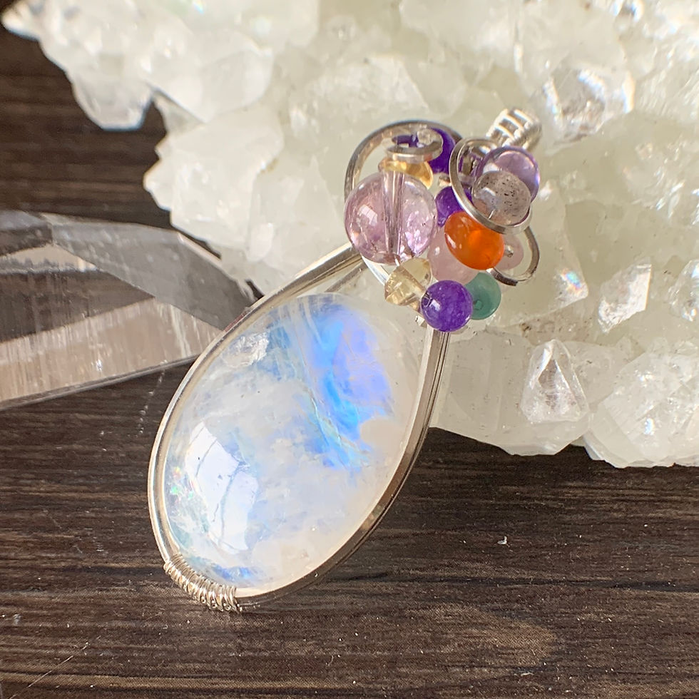 サムネイル： Rainbow Moonstone