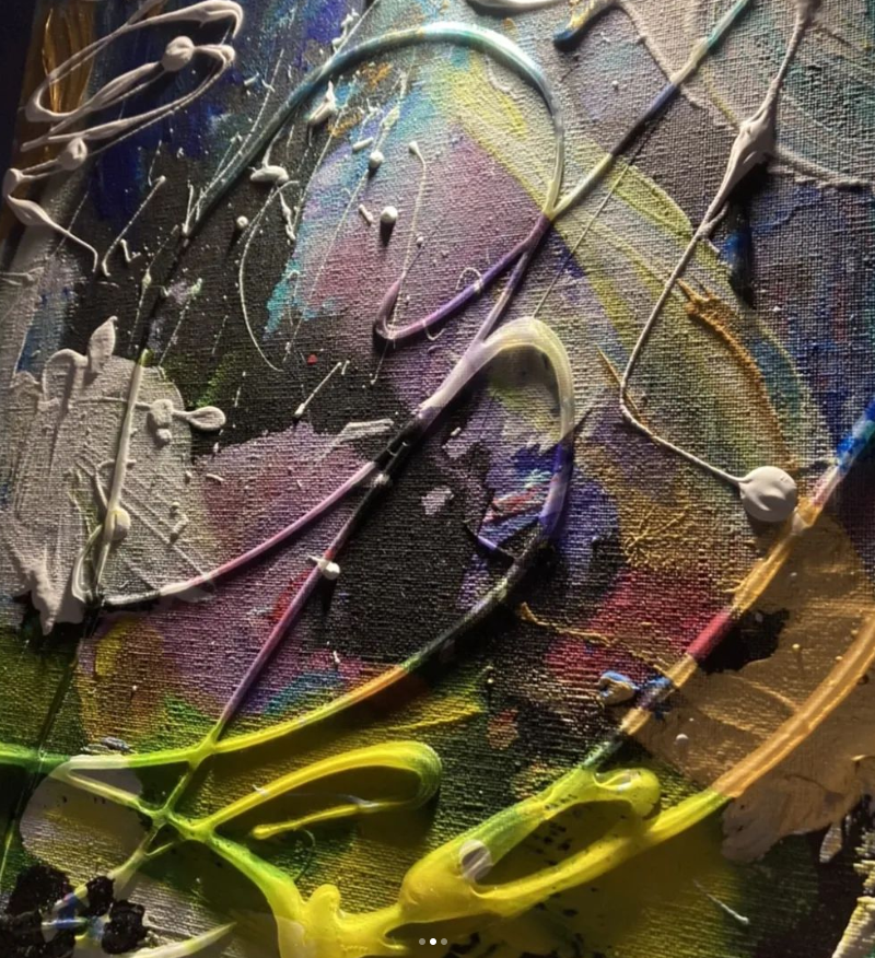 Thumbnail: Acrylic Painting Art 「新」