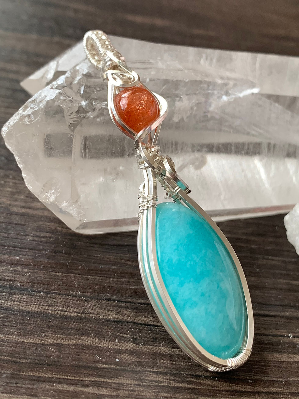 サムネイル： Amazonite & Sunstone