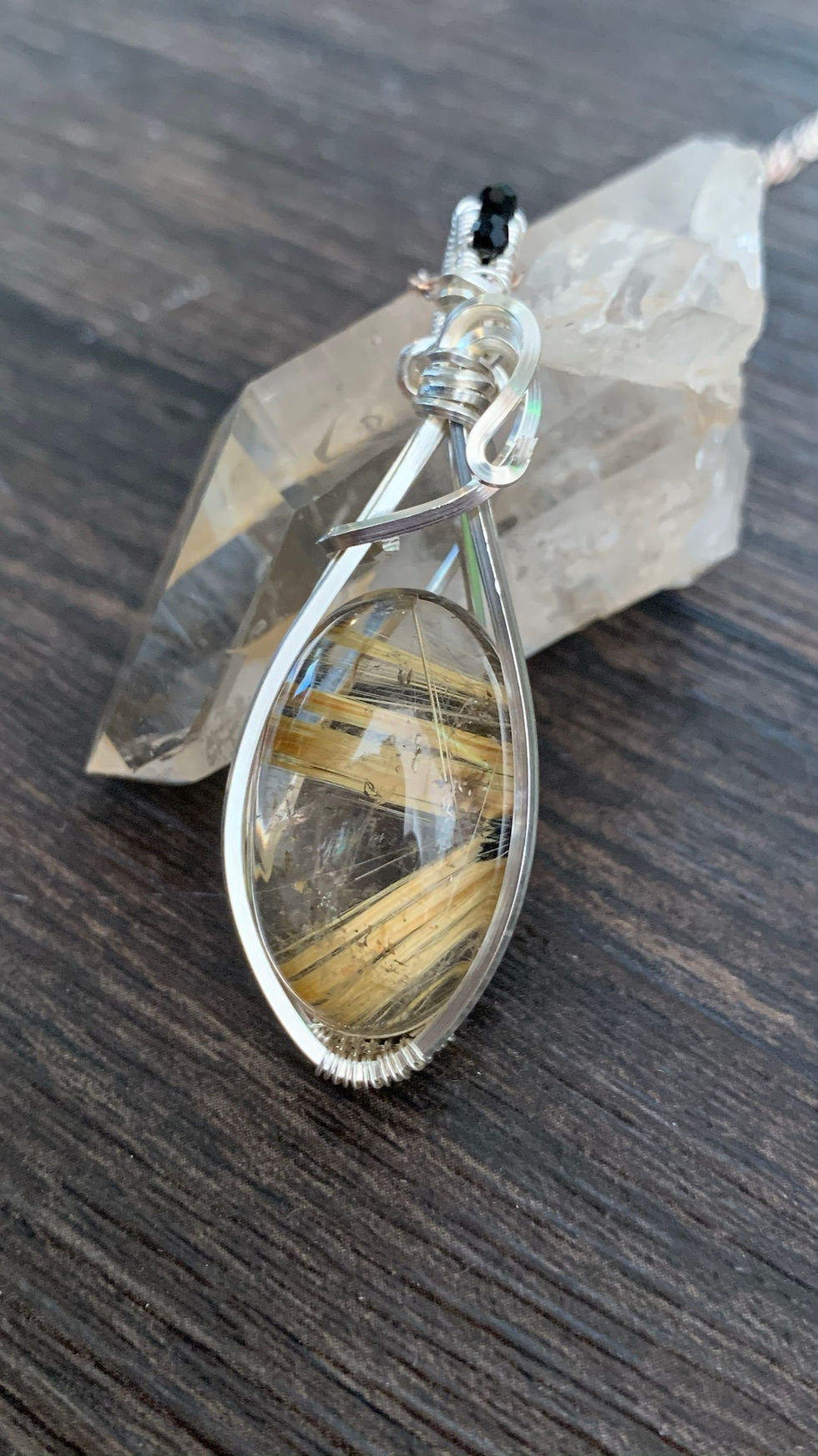 サムネイル： Golden Rutilated Quartz