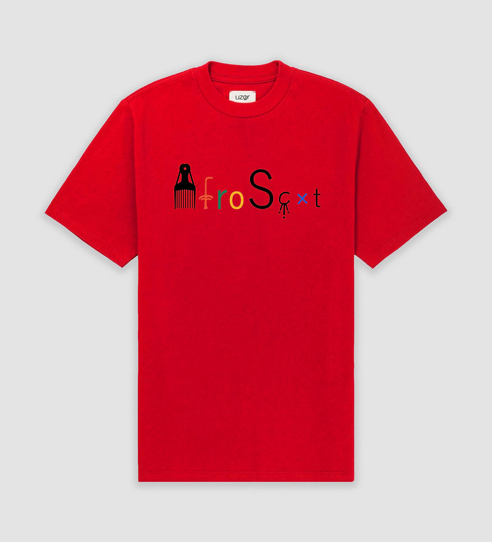 Afro-Scot T-Shirt Red