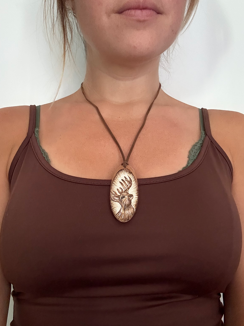 Thumbnail: The DEER | Pendant Necklace Talisman