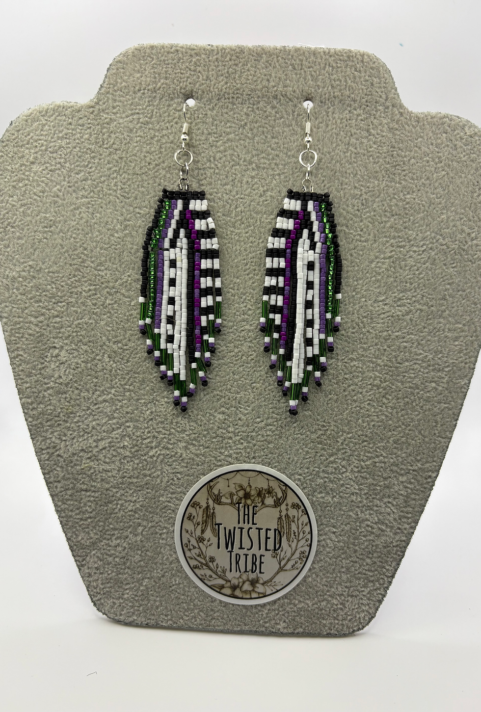 Thumbnail: BEETLEJUICE | Beaded Earrings
