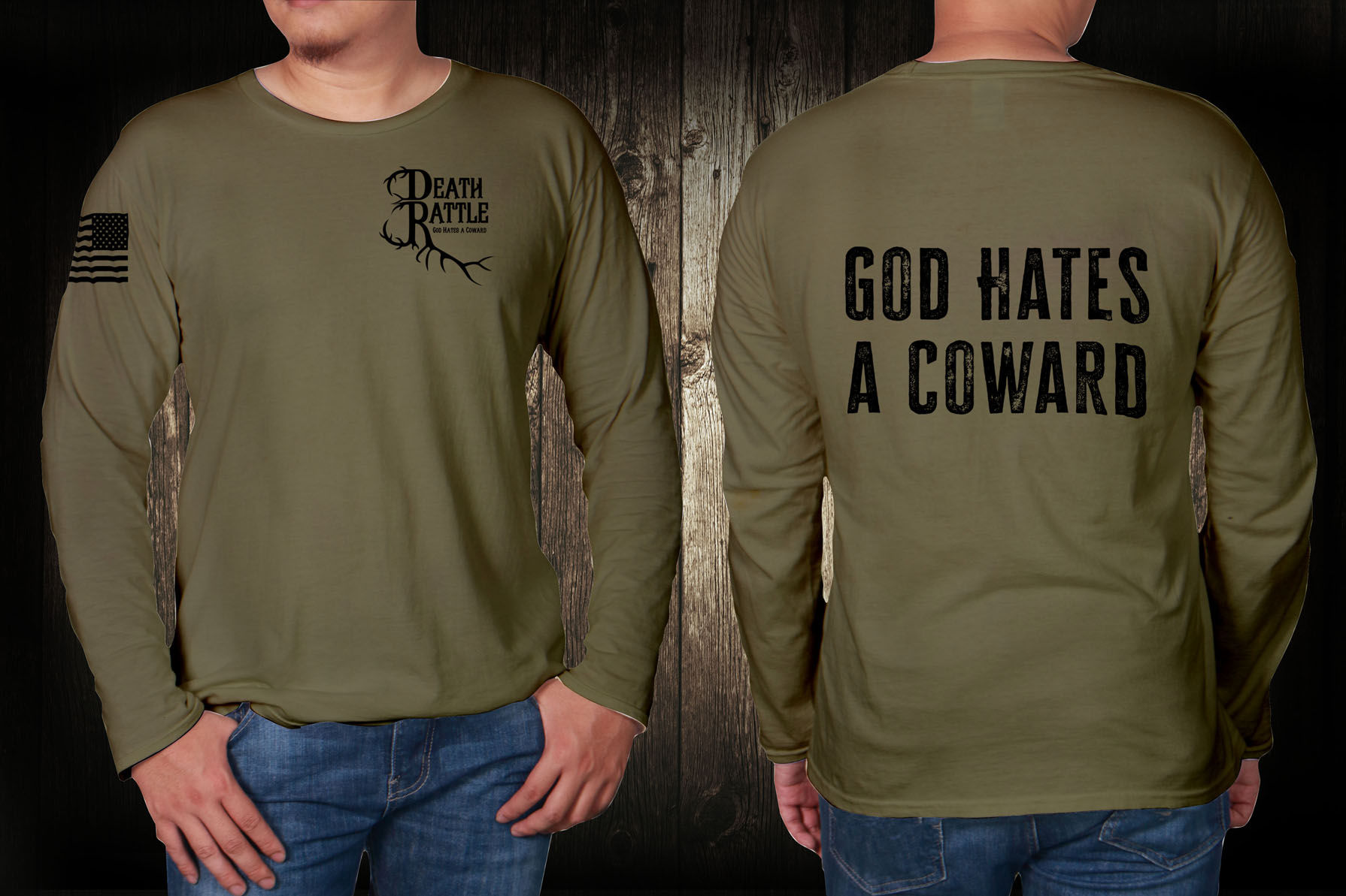 God Hates a Coward - Long Sleeve