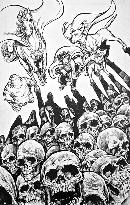 Finished inks_ Copic 100 Black brush tip