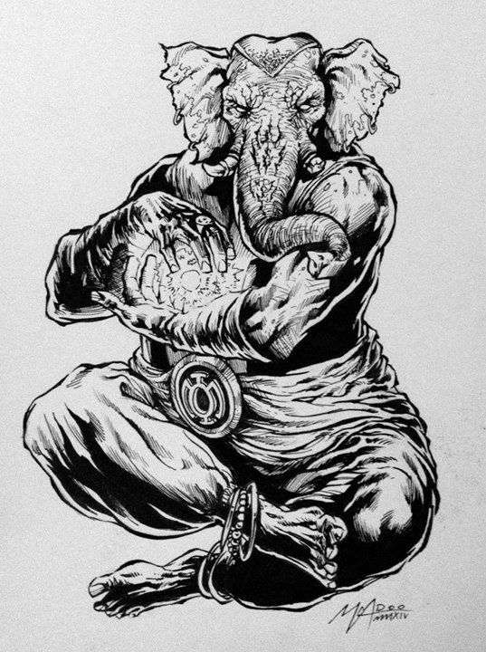 Warth inks (9x12)