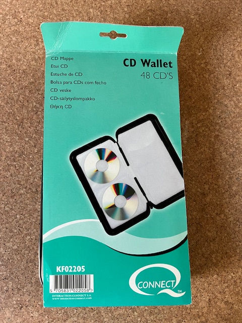 SALE - CD Zip Up Filing Case