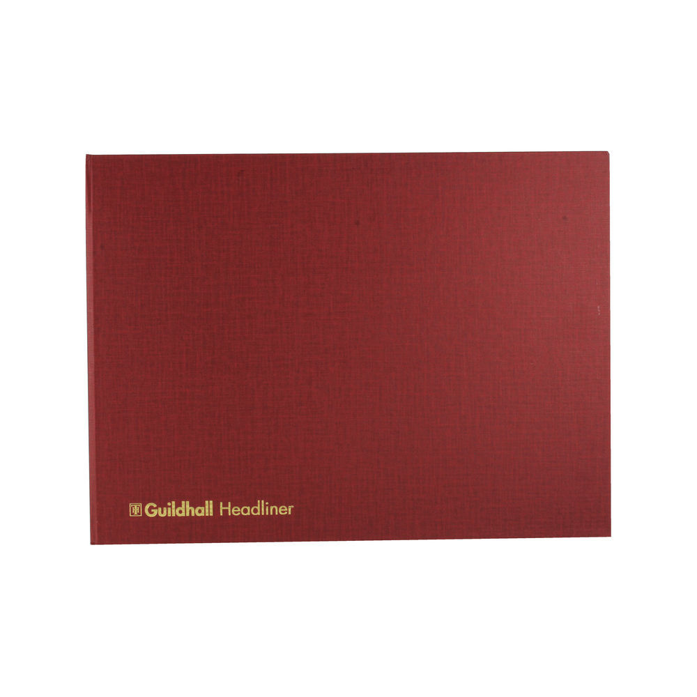 Exacompta Guildhall 298x405mm Headliner Book 80 Pages 68/6-20