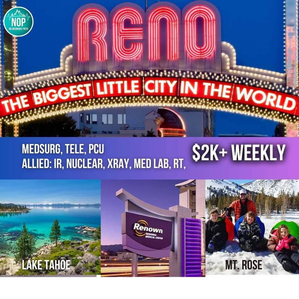 reno travel healthcare jobs