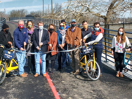 Monon Trail Bridge Opens