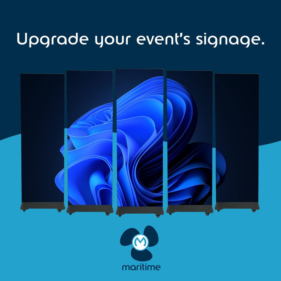 Upgrade your Event's signage