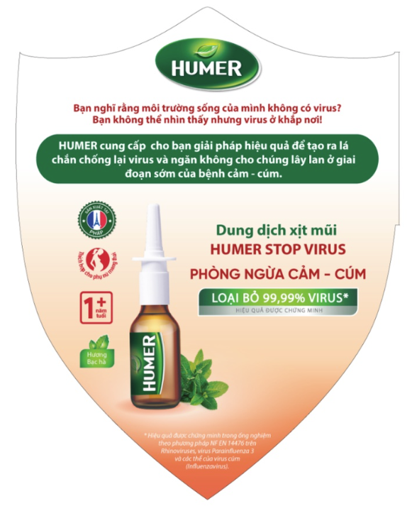 Hình thu nhỏ: Humer Stop Virus (Dung tích 15ml)