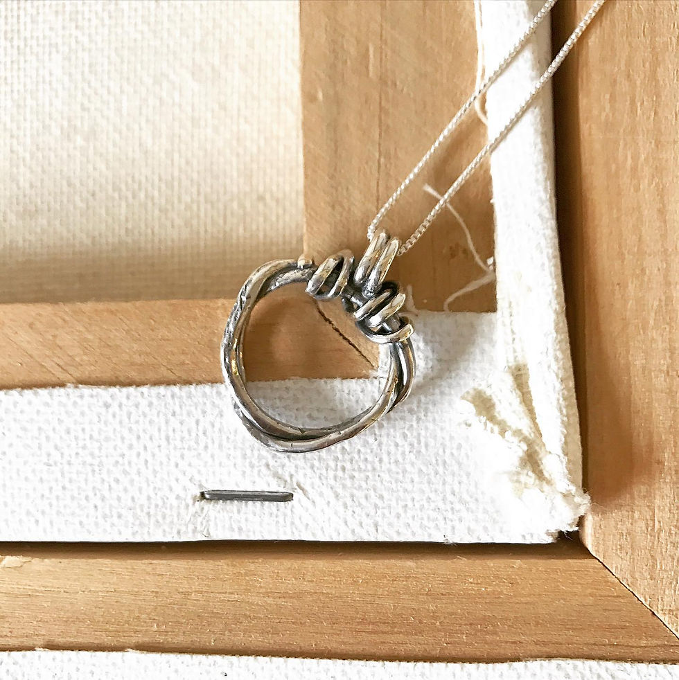 Thumbnail: Twist of Fate Pendant Necklace