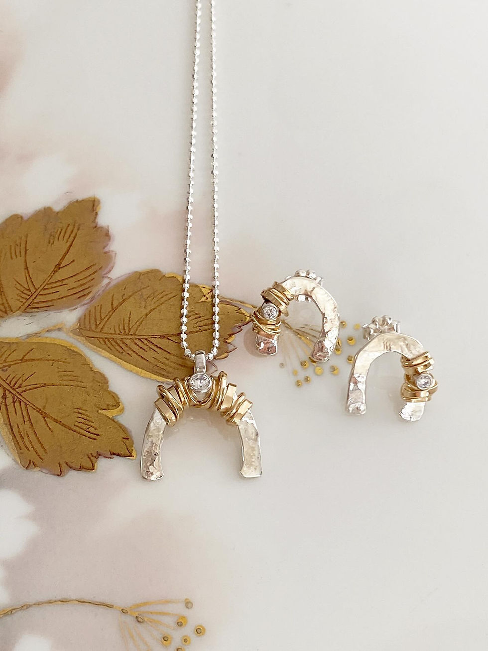 Sparkle Arc Necklace