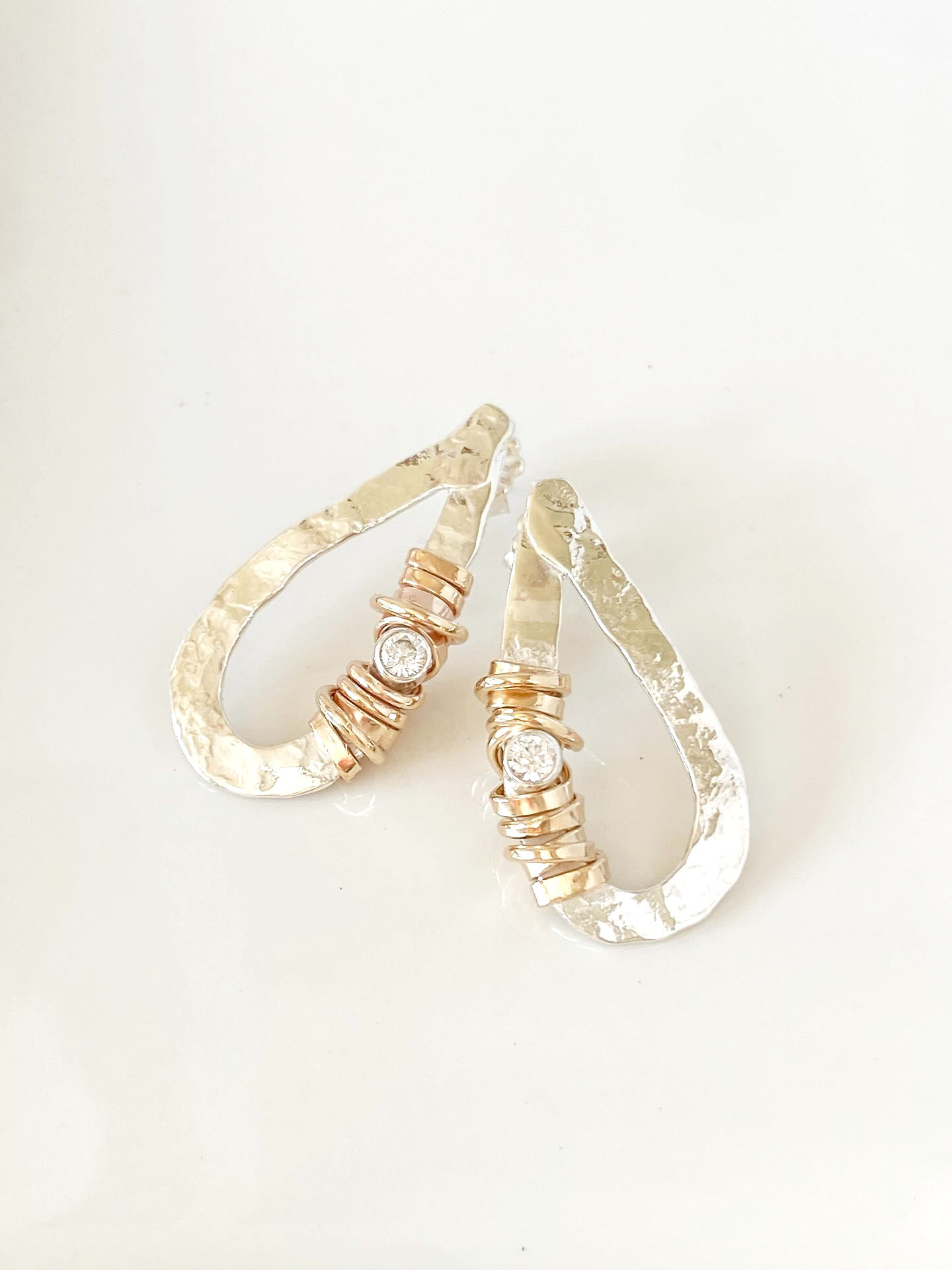 Sparkle Curve Earrings