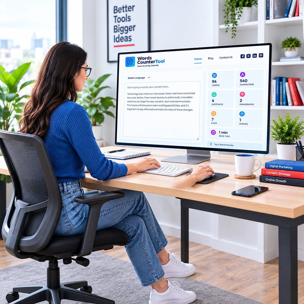 Top 5 Reasons To Use A Word Count Checker Online Daily