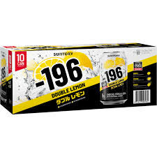 Suntory -196 Double Lemon 10 Cans 330mL 6%