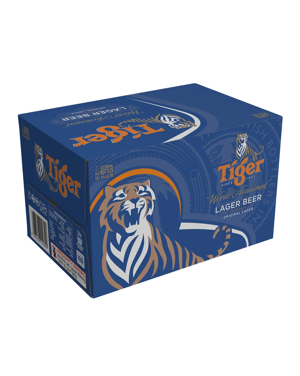 Tiger Asian Lager Bottles 24*330mL