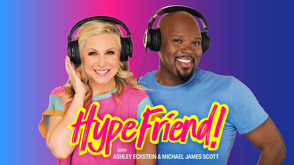 Michael James Scott and Ashley Eckstein start podcast  HYPEFRIEND! 
