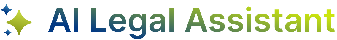 Ai legal assistant