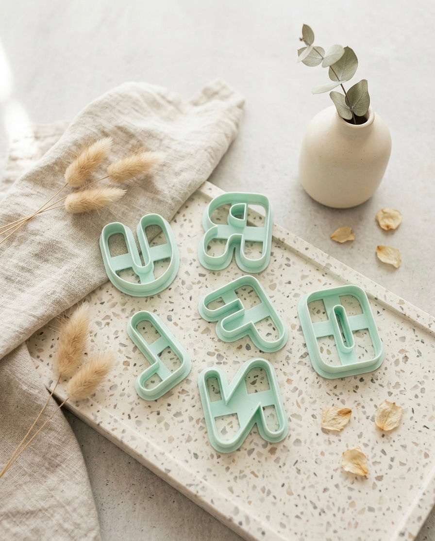 Miniatura: Moldes de Letras Maiúsculas e Minúsculas c/diferentes Tamanhos 