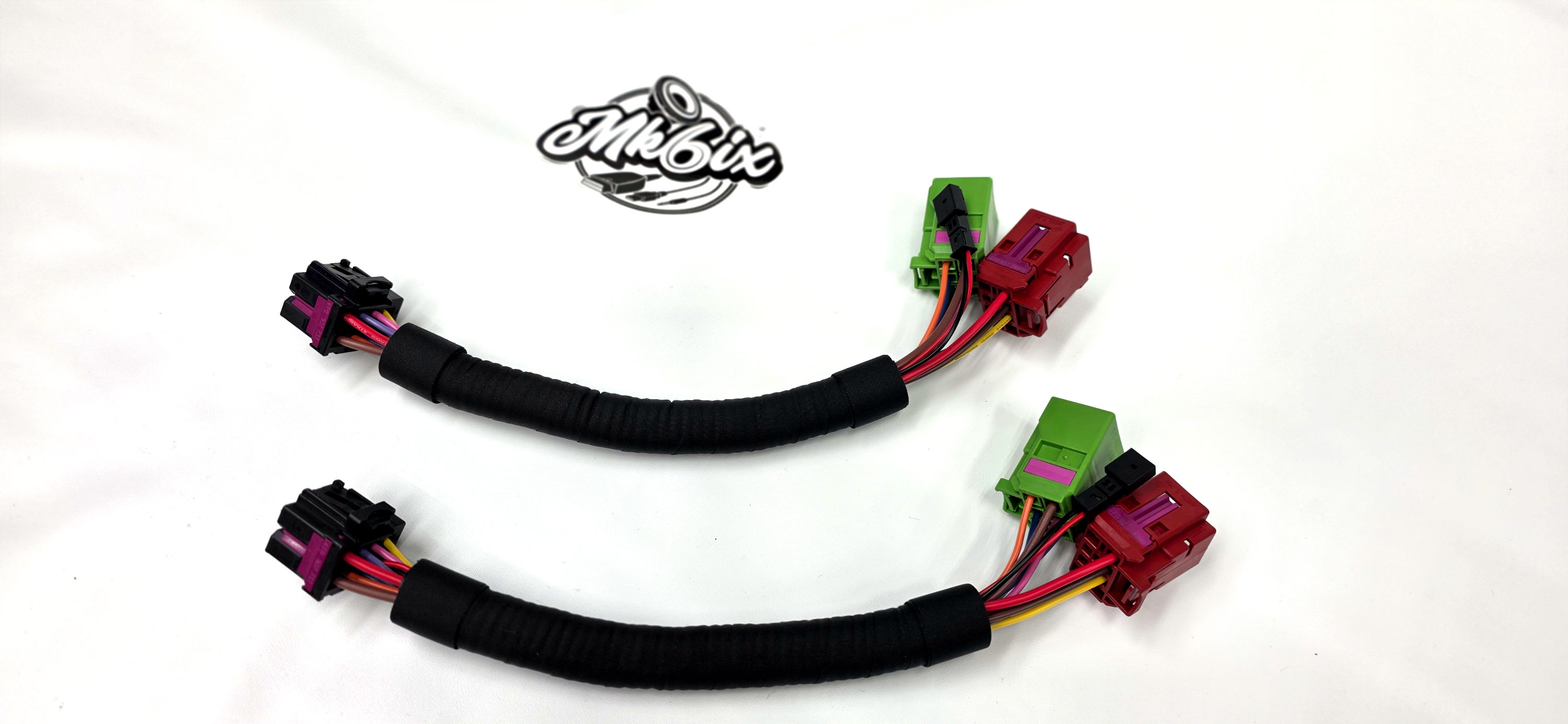 MK7 MQB Audi S3 Seat Harness, Black 10 Pin
