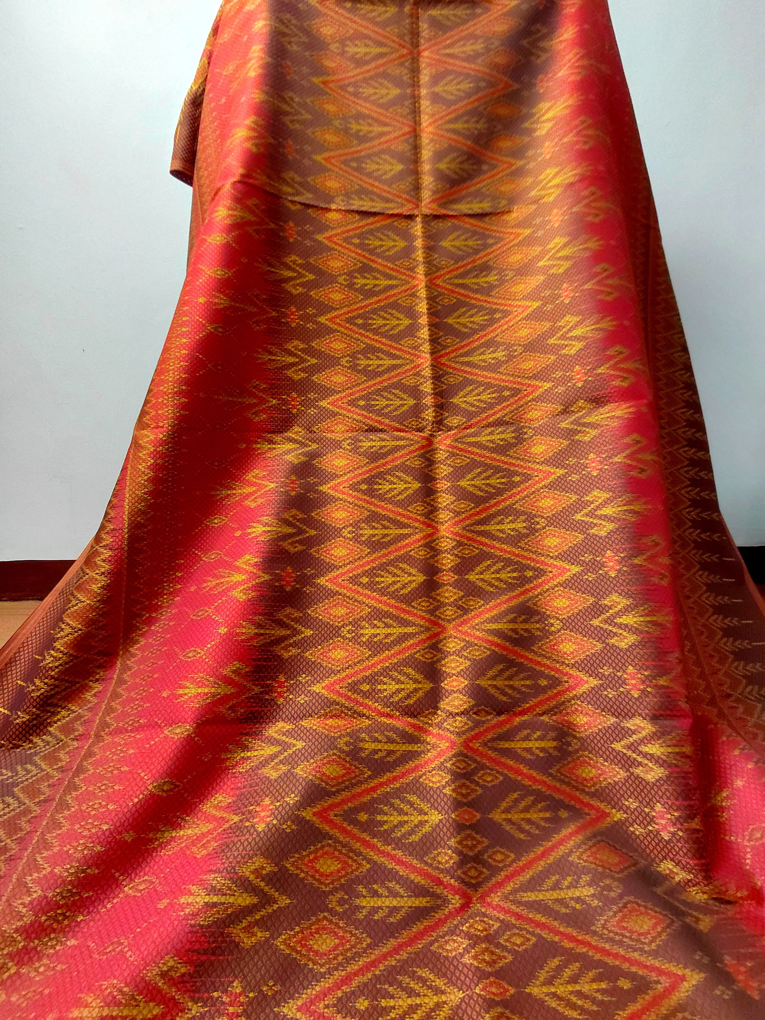 Thai Silk Red 1